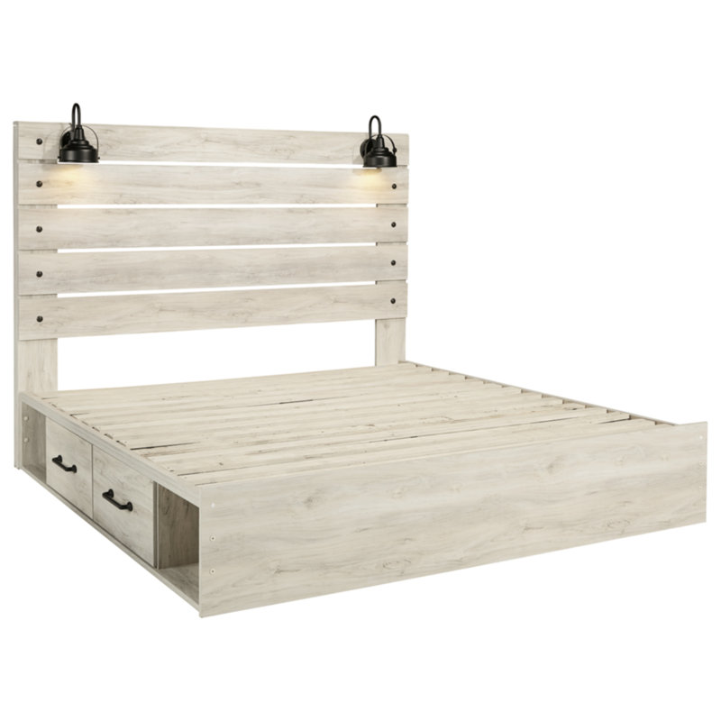 Kalayiah Slat Bed, King