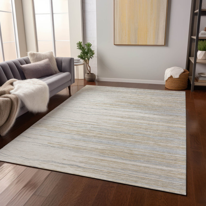  Machine Washable Indoor/Outdoor Chantille ACN996 Paprika Area Rug, Rectangle 8' x 10'