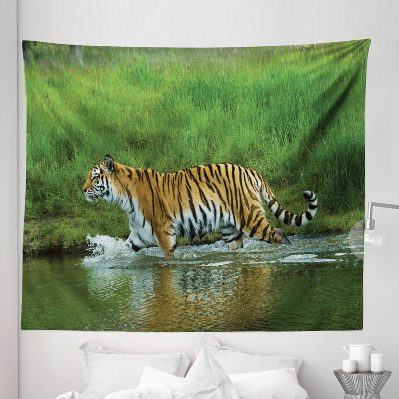 Microfiber Wall Hanging, 264.16cm H x 223.52cm W