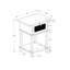 Table d'appoint (table basse incluse seulement)-1427385504