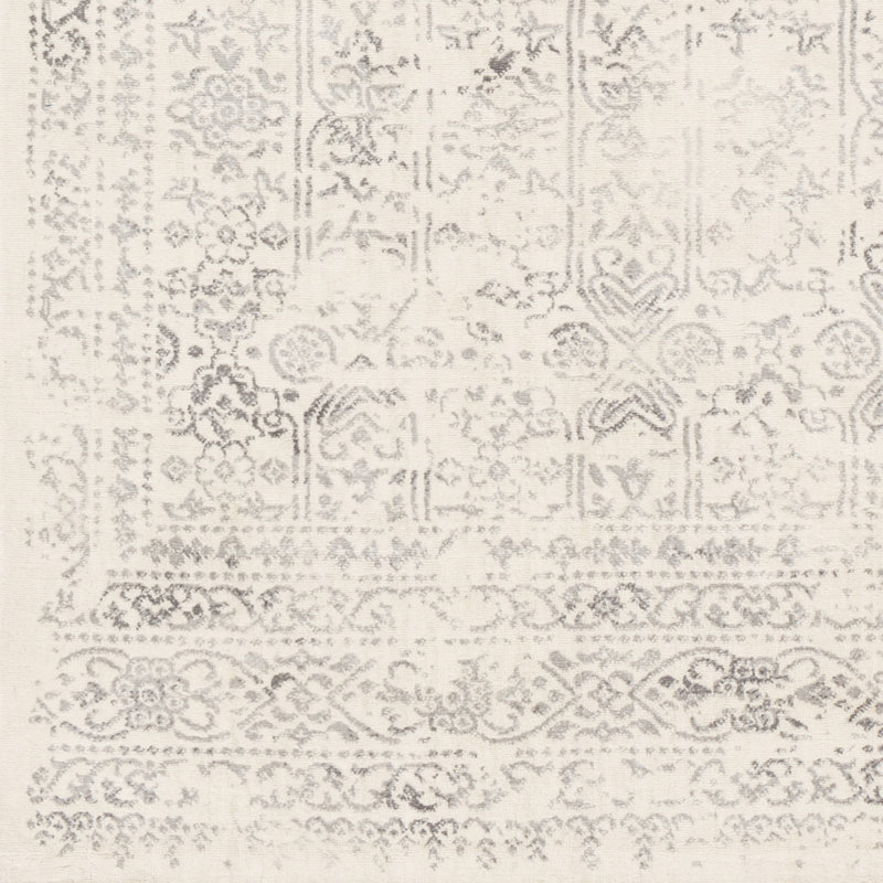 DeSoto Oriental Cream/Gray Area Rug