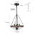 Burkhead 4-Light Lantern Geometric Chandelier