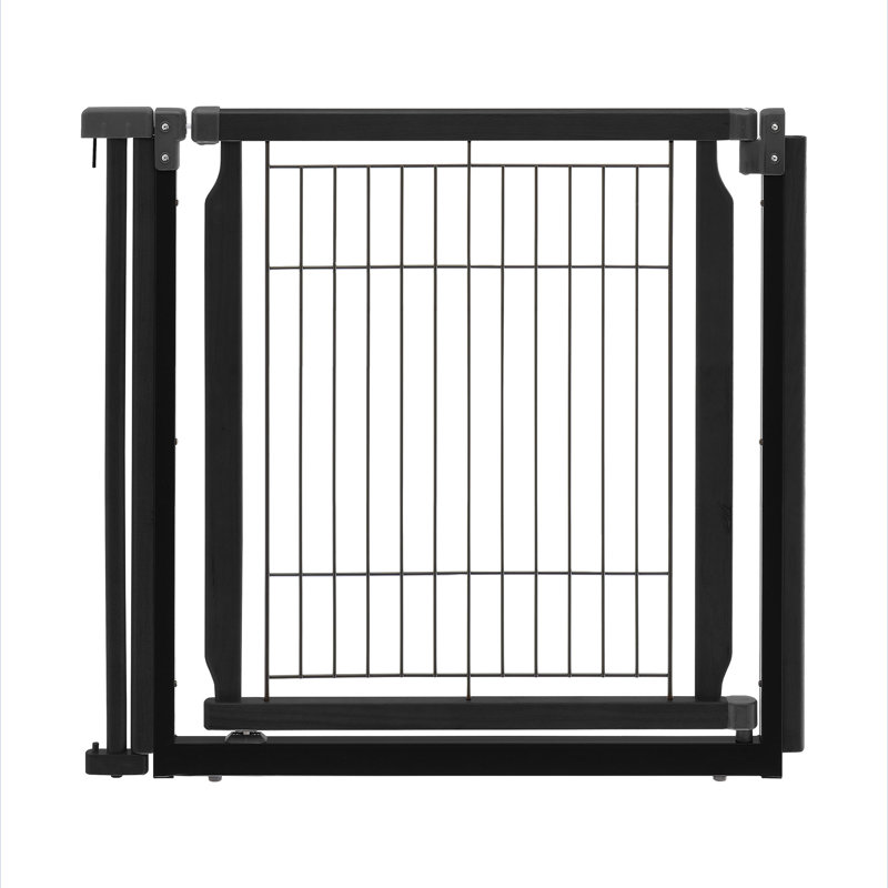 Barrière pour animaux autoportante convertible Elite, Noir