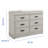 Simmons Kids Asher 6 Drawer Dresser With Changing Top And Interlocking Drawers - Fully Assembled-101322764