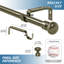 Tringle à rideau simple avec drapeaux Pomonok Finial-133959264-133959275