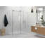 Nova 56 in. x 40 in. x 78 in. 90-degree Fully Frameless Sliding Glass Shower Enclosure-1744768224