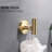 4-Pieces Brushed Nickel Gold Bathroom Accessories Set, Stainless Steel Bathroom Hardware Set, Bath Towel Bar Set, Towel Racks For Bathroom Wall Mounted.-122643806