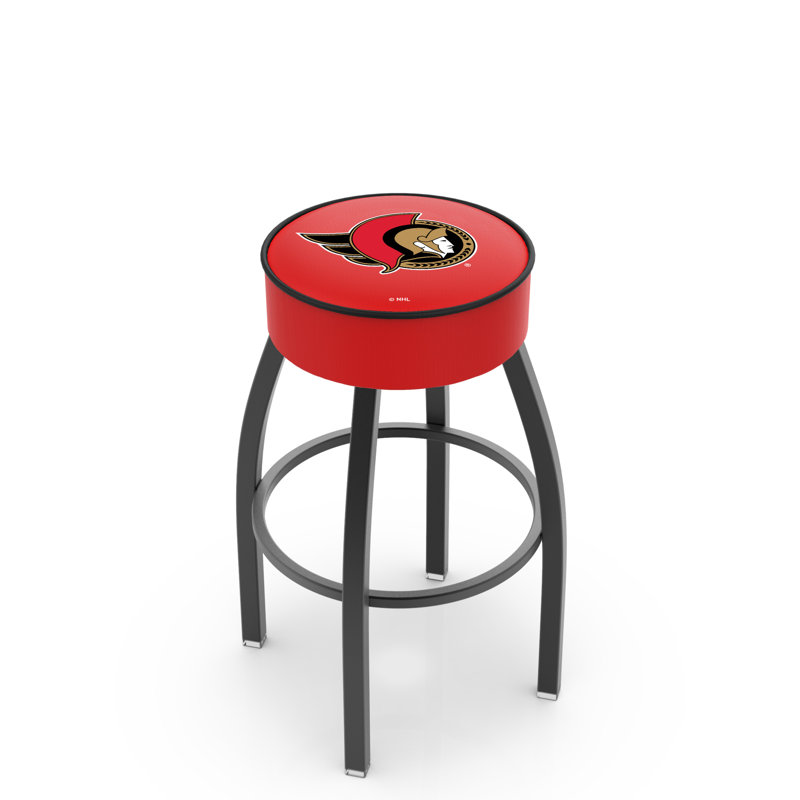 Tabouret de bar et de comptoir rond NHL, Sénateurs d'Ottawa, Tabouret de comptoir (assise de 25 po de hauteur)