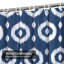 Rideau de douche Ikat Ornaments Indigo-909872171