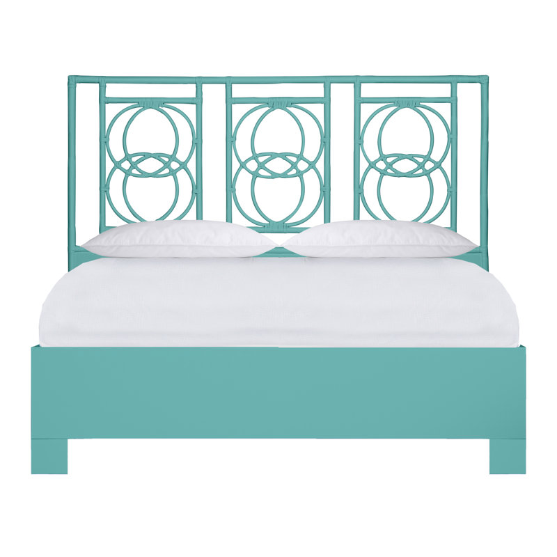 Emilia Standard Bed, Turquoise, King