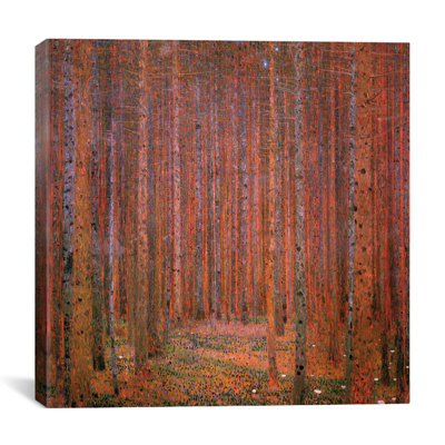 «Fir Forest I» par Gustav Klimt, impression