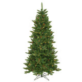 Camdon Lighted Artificial Fir Christmas Tree