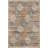 Sorrento Oriental Machine Made Power Loom Polyester Area Rug in Ivory-78565339