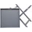 Taylor Tray Top Cross Legs End Table-63047420