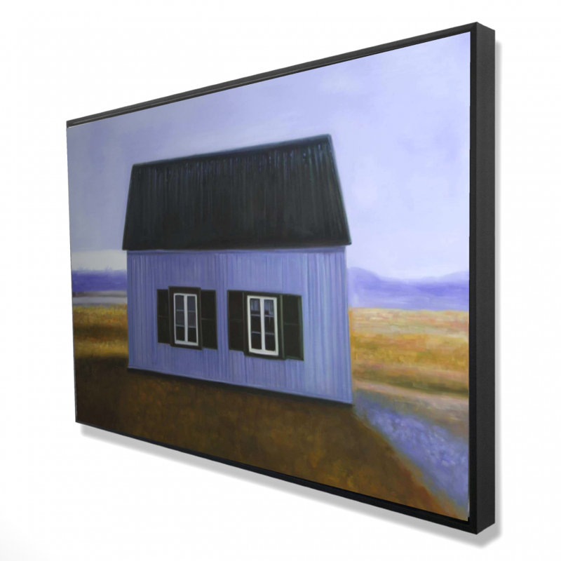 «Blue Barn», reproduction sur toile