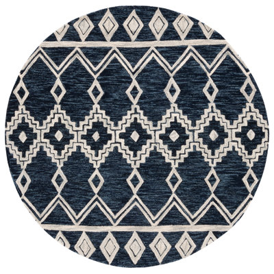 Abbigaile Hand Tufted Wool Southwestern Rug