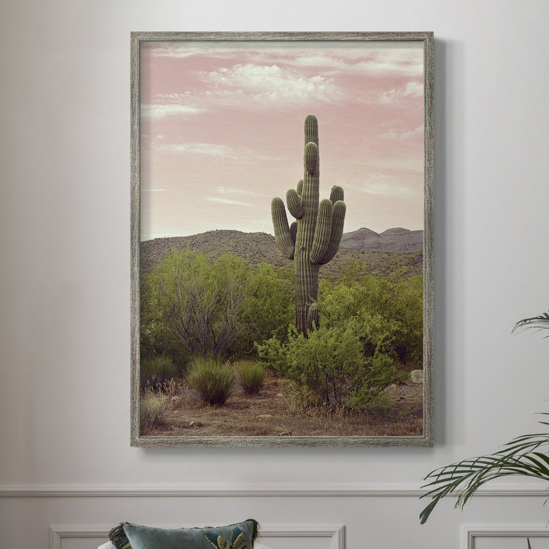 Arizona Desert Framed Print - Solid Wood, 11" H x 9" W