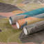 Celeste Tourbillon Abstract Pulp Blend Roll-138477900