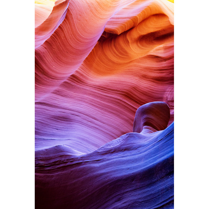 Upper Antelope Canyon 1 Piece Wrapped Canvas Wall Art, 76cm H x 51cm W