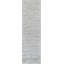 Tapis de couloir intérieur rayé gris / crème 2 pi x 8 pi (2 pi 3 po x 8 pi) Sama Branch Branch