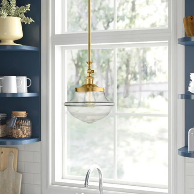 Luminaire suspendu simple à 1 lumière Baptiste