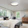 Sleek Round LED Ceiling Light - Thin Glossy Design, 5-Step Adjustable Color Temperature, Dimmable & ETL Certified