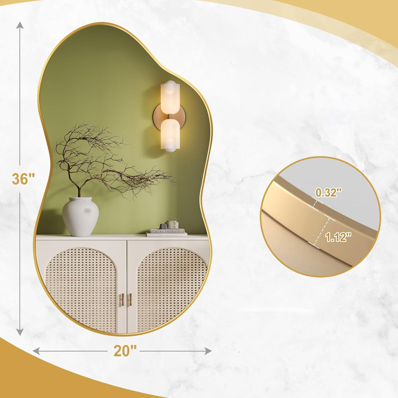 Irregular Wall Mirror