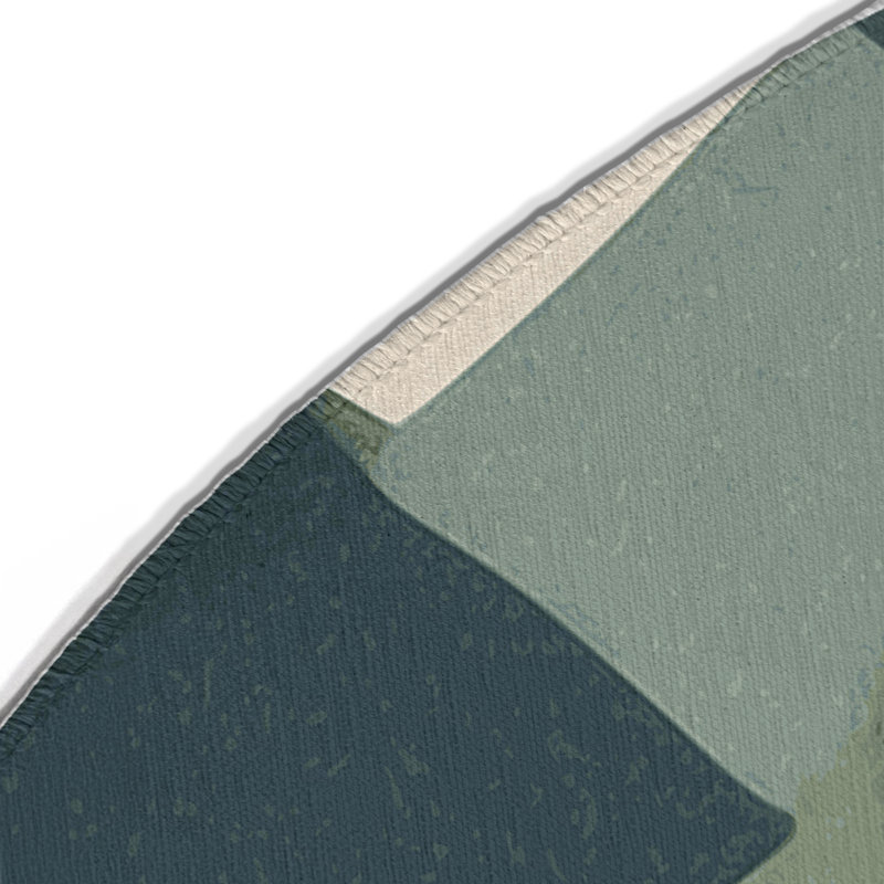 Velvet Drift Indoor And Outdoor Area Rug, Round 5'
