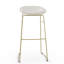 Palm Upholstered Backless Stool with Metal Frame-21155472-44643236