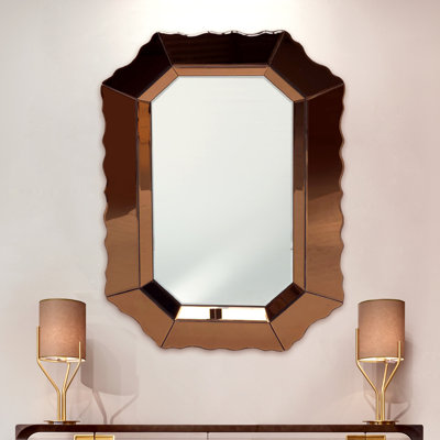 Ted Glass Flat Wall Mirror