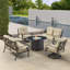 Guzman Outdoor 6 - Piece Conversation Set