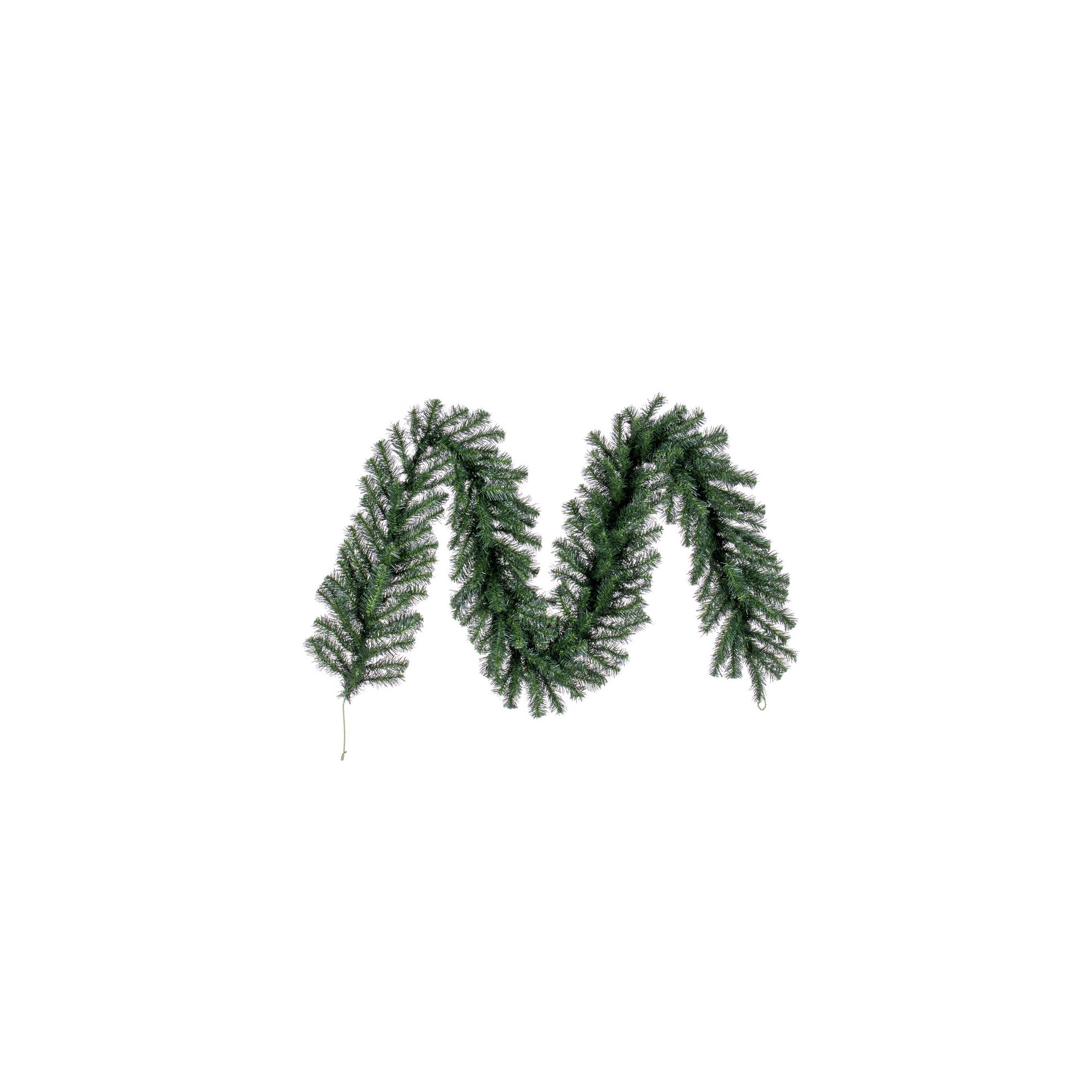Artificial Douglas Fir Garland Unlit, 9' 14" L