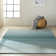 Linear Glow Ombre Wool Hand Woven Area Rug