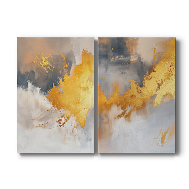 ABSTRACT Series CDXXXIX-Premium Gallery Wrapped Canvas -Ready to Hang, 18" H x 24" W