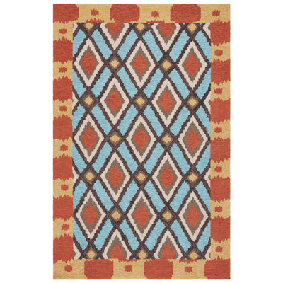 Bowden Hand Hooked Performance Southwestern Rug