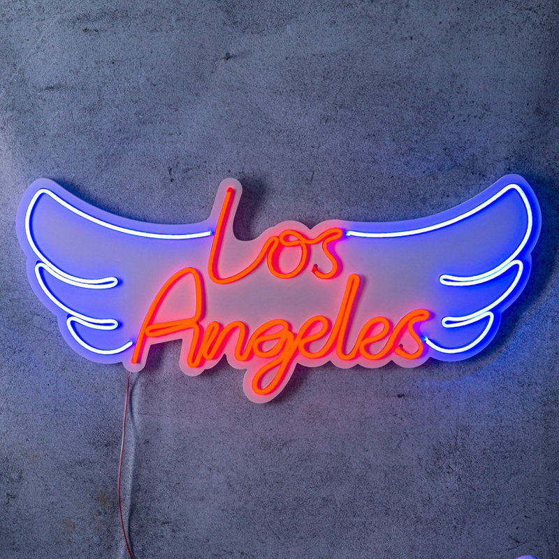 Flexible Neon LED Strip Lights, Red & Blue, 27.6 x 12.2 x 0.8 inches | IP67 Waterproof, PVC Foam Template | 12V DC, 8W-10W/meter | Perfect for Home Décor, Parties, and Events - Easy Installation and Safe Use