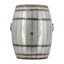 Table d'appoint cylindrique 22,5 x 22,5 x 26 po