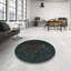 Tapis contemporain gris foncé-2095365647