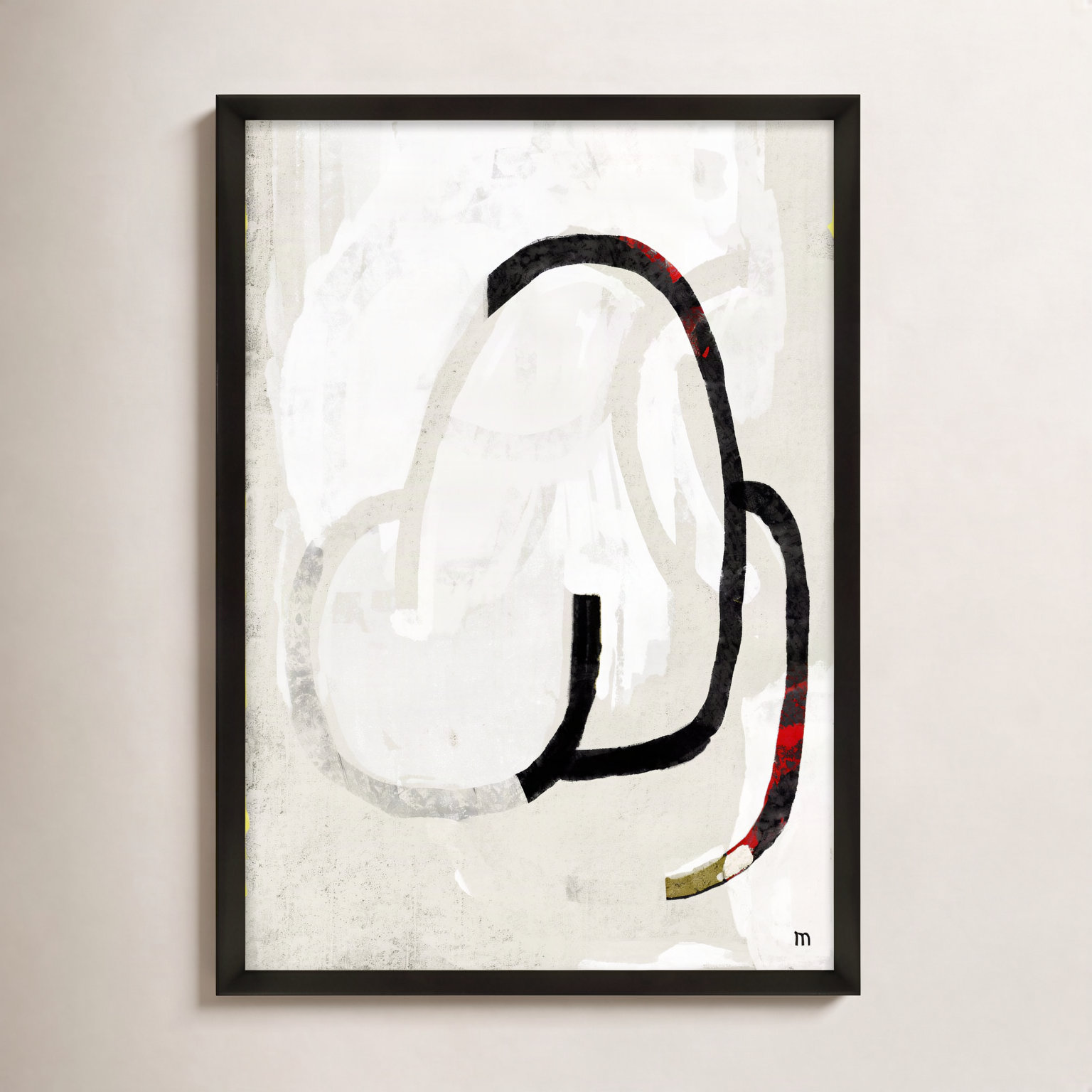 Unfinished by StudioM, Black, 30" H x 21" W x 1.25" D
