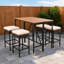 Patio Dining Set Table,