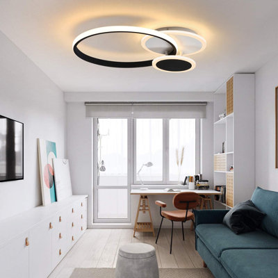 Ivy Bronx 1-Light 44cm LED Integrated Flush Mount