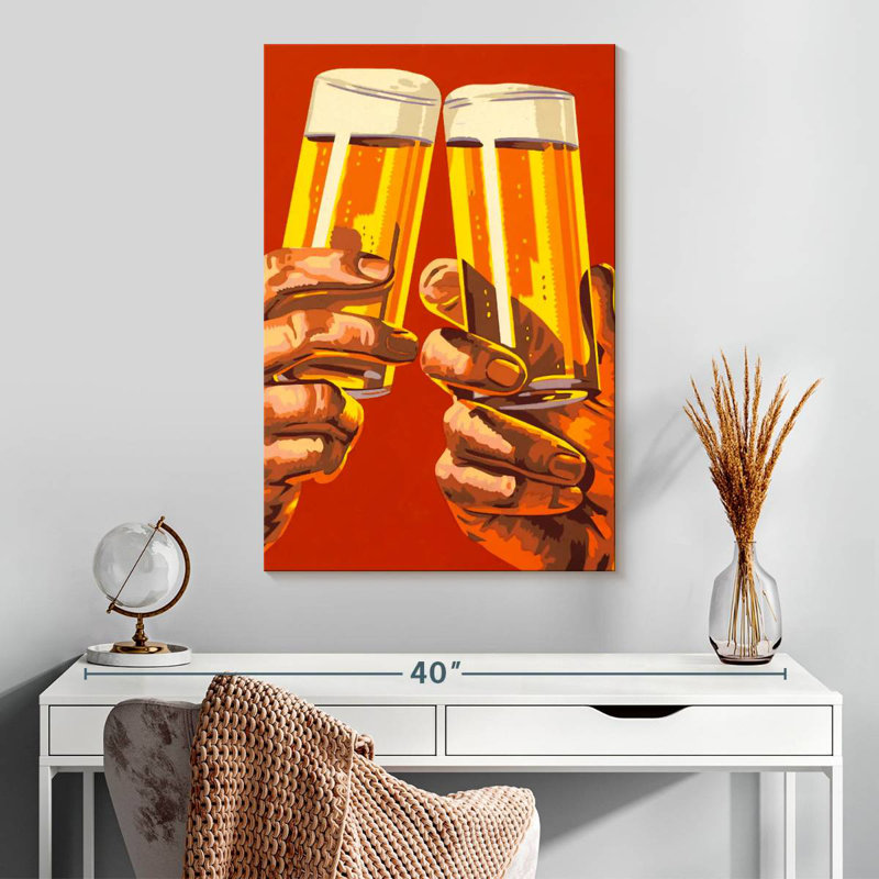 Bière, H 30 po x l 20 po