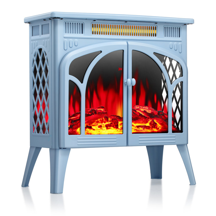 R.W.FLAME 23.5''W 500W/1500W Electric Fireplace Stove With Remote Control u0026  Reviews - Wayfair Canada
