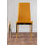 Eubanks Faux Leather Modern Tall Back Dining Chairs with Metal Legs & Diamond Stitching-1956980317-1889869362-1956980306