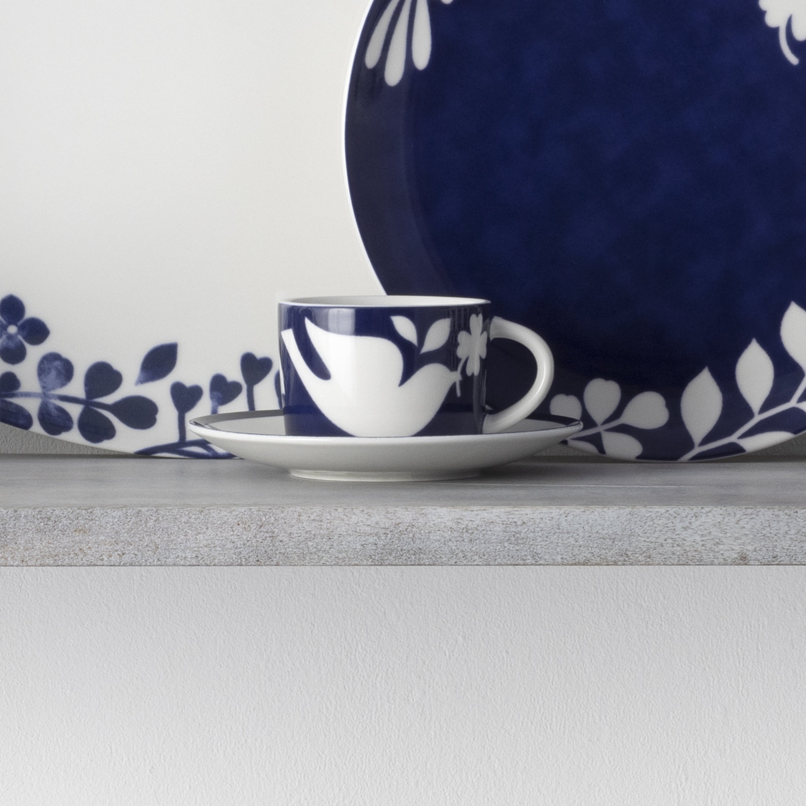 Bluefjord 6" Porcelain Saucer