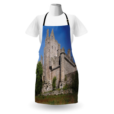 East Urban Home Scotland Apron, Cooking Gardening, Adult Size, Multicolor