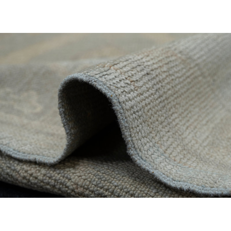 Tapis turc Oushak fait à la main 2 pi 9 po x 9 pi 7 po