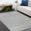 Chatham Geometric Area Rug in Black/White-617121147