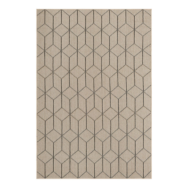 Tapis d'extérieur à treillis, Rectangle 5 pi 3 po x 8 pi