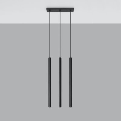Aliezah 3 - Light Cylinder Pendant